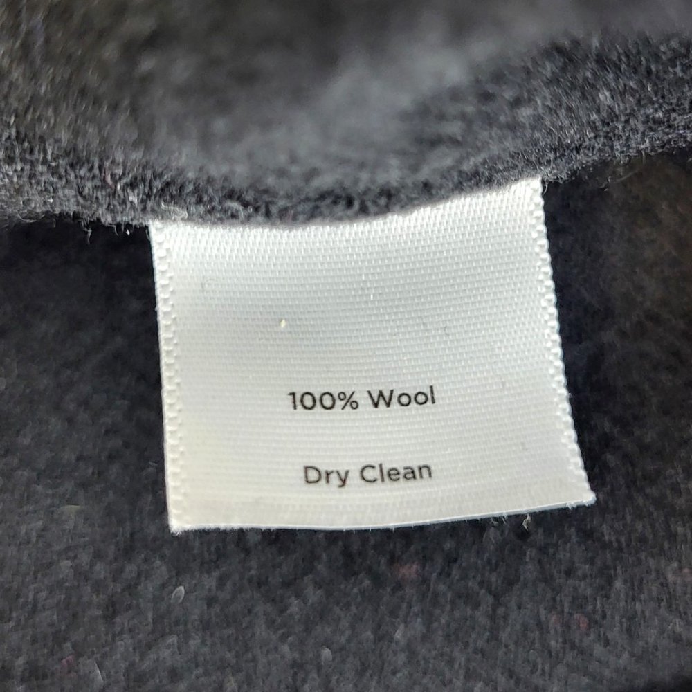 Talbots Black 100% Wool Structured Sheath Dress, Size 8, EUC - Picture 12 of 13